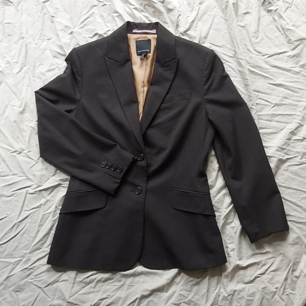 The Limited Chocolate Brown Women''s Blazer Jacket